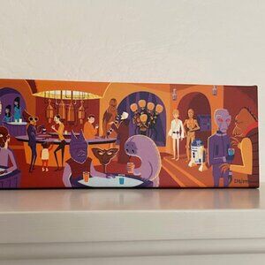 Disney Wrapped Canvas Art - A Wretched Hive by SHAG (Limited Edition)